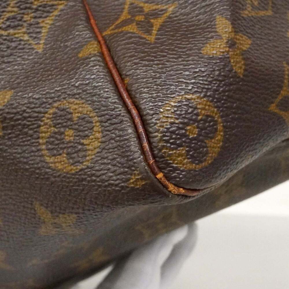 LOUIS VUITTON Brown Monogram Speedy 35 Bag - Picture 8 of 14